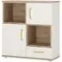 Kaas Storage Cabinet - White, Oak