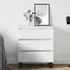 Kacia 3 Drawer Chest - White, Engineered Wood