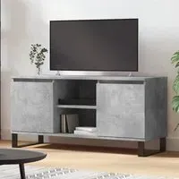 Kacia TV Stand with 2 Doors - Concrete Effect