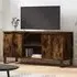 Kacia TV Stand with 2 Doors - Smoked Oak