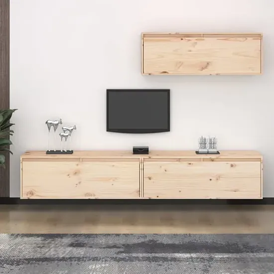 Kahoni Entertainment Unit - Natural, Pinewood