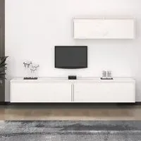 Kahoni Entertainment Unit - White, Pinewood