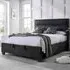 Kahului Super King Ottoman Bed with Storage - Pendle Slate, Fabric