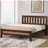 Kairos King Size Bed Frame - Rustic Oak