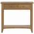 Kamiah Console Table with 2 Drawers - Oak