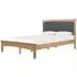 Kamiah Double Bed Frame - Oak