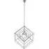 Kamloops Multi Box Chandelier Ceiling Light - Silver, Stainless Steel