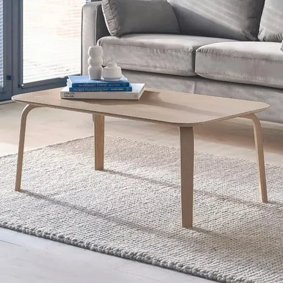 Kanata Rectangular Coffee Table - Oak