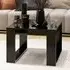 Kancy Square Side Table - Black, Chipboard