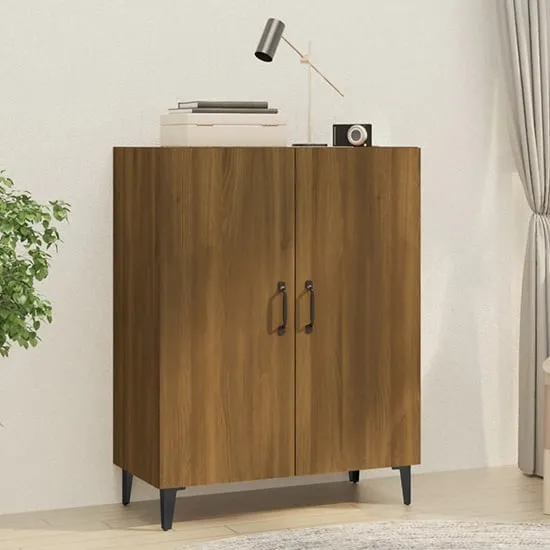 Kaniel 2 Door Sideboard - Brown Oak, Engineered Wood image