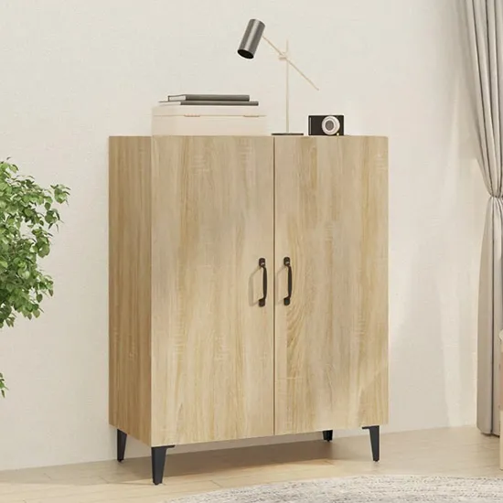 Kaniel 2 Door Sideboard - Sonoma Oak, Engineered Wood