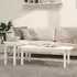 Karis Nesting Coffee Table Set - White, Pine