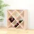Karlstad Drinks Cabinet with 12 Shelves - Natural, Pine Wood