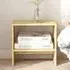 Kasia Bedside Cabinet with Undershelf - Natural, Pinewood