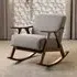 Kassel Fabric Rocking Chair - Grey