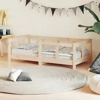 Katonah Single Bed Frame - Natural, Pine Wood