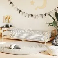 Katonah Single Bed Frame - Natural, Pine Wood