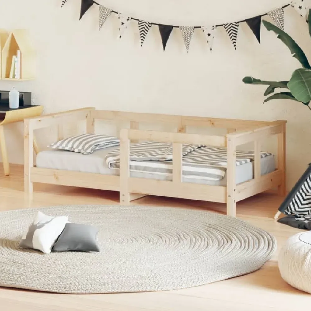 Katonah Single Bed Frame - Natural, Pine Wood image