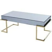 Kayo Coffee Table - Grey, Glass