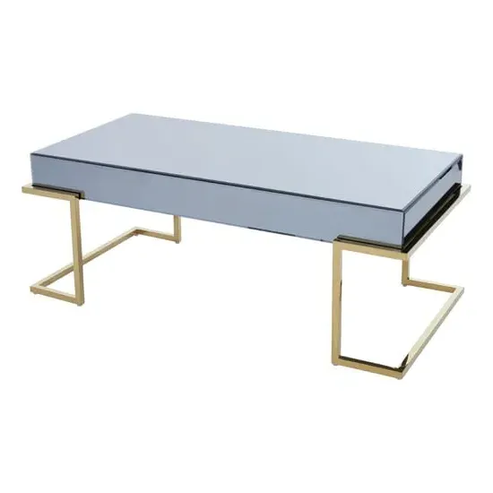 Kayo Coffee Table - Grey, Glass