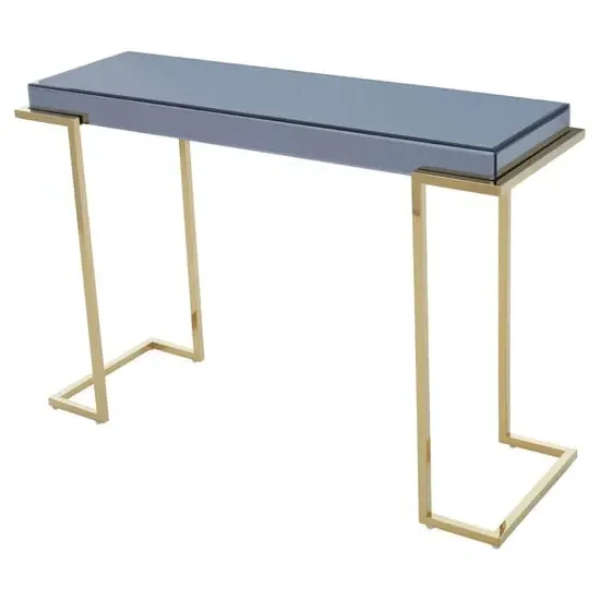Kayo Console Table - Grey, Glass
