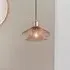 Kearney Metal Caged Pendant Ceiling Light - Copper