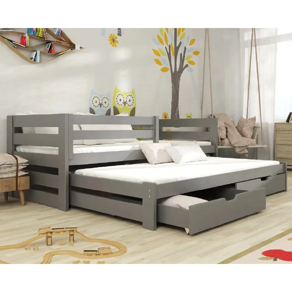 Keene Day Bed with Trundle - Graphite image