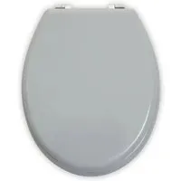 Kelant Toilet Seat with Soft-Close - Matt Grey, MDF alternate view