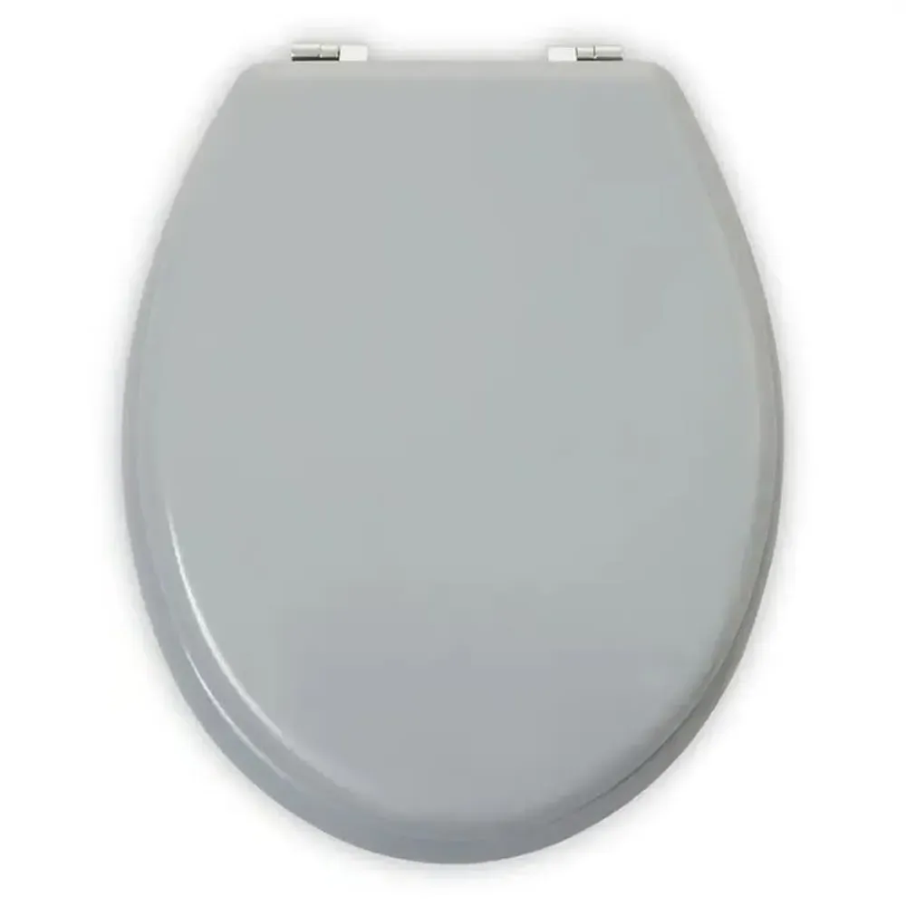 Kelant Toilet Seat with Soft-Close - Matt Grey, MDF product