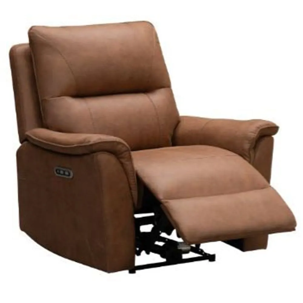 Keller 1-Seater Electric Recliner Sofa - Tan, Fabric image