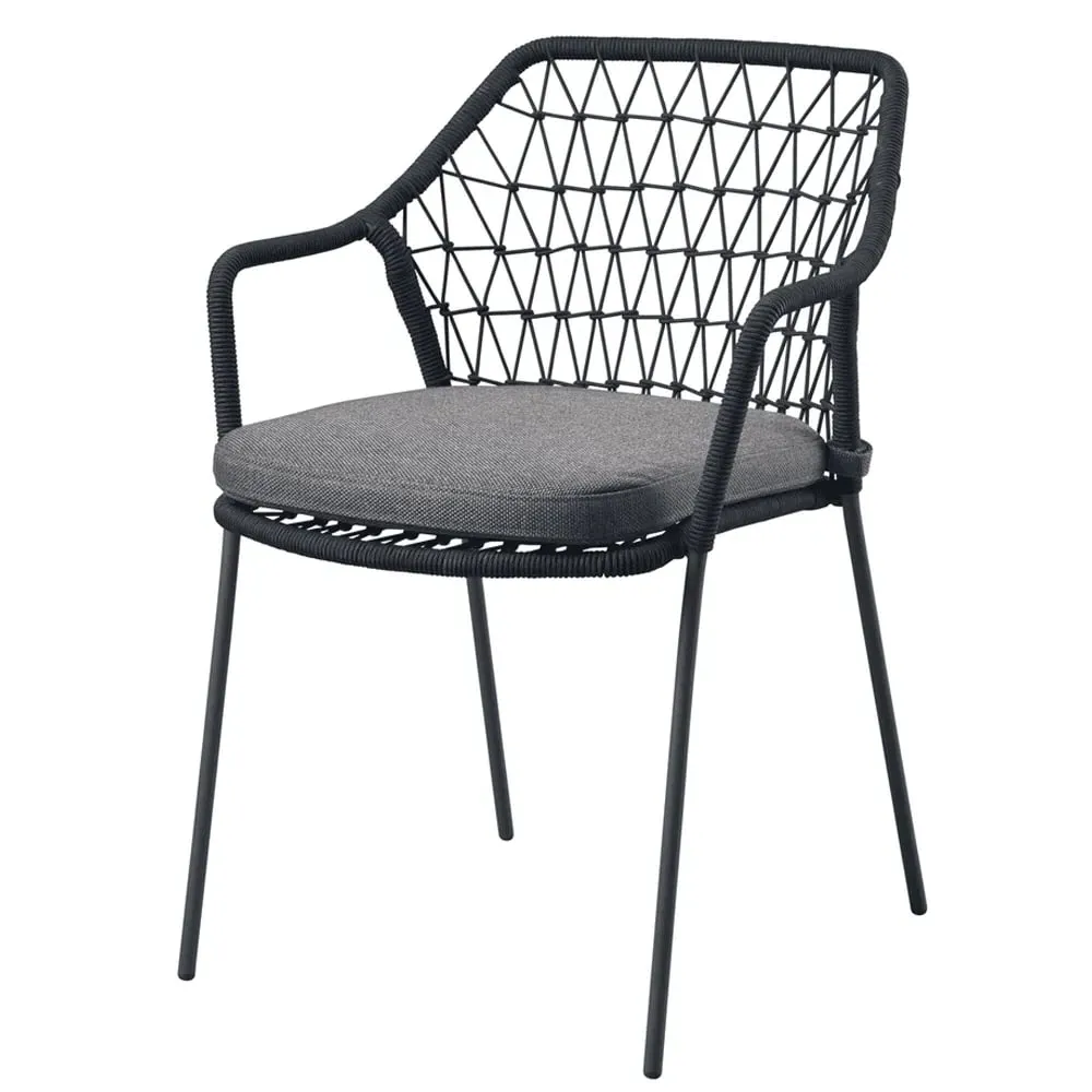 Keller Outdoor Stacking Armchair - Anthracite, Polyester image