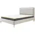 Kelowna King Size Bed Frame - Warm Stone, Fabric