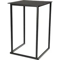Kelowna Steel Outdoor Standing Table - Black