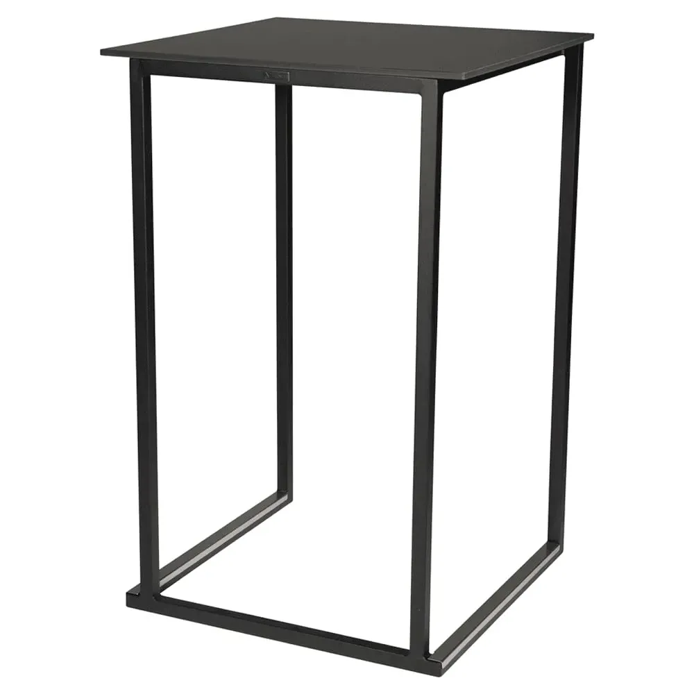 Kelowna Steel Outdoor Standing Table - Black image