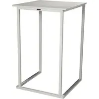 Kelowna Steel Outdoor Standing Table - White