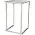 Kelowna Steel Outdoor Standing Table - White