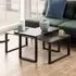 Kennesaw Nesting Coffee Tables - Black, Ceramic