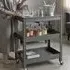 Kenosha Drinks Trolley - Anthracite, Metal