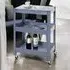 Kenosha Drinks Trolley - Blue, Metal