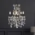 Kensick 5 Bulb Chandelier Ceiling Light - Black