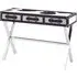 Kensick Console Table with Cross Legs - Black