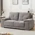 Kensington 2-Seater Sofa - Grey, Fabric