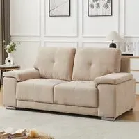 Kensington 2-Seater Sofa - Stone, Fabric
