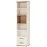 Kepo Bookcase with 2 Drawers - White, Oak
