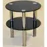 Kerrville Side Table - Black, Glass