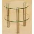 Kerrville Side Table - Clear, Glass
