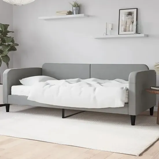 Kigali Daybed with Mattress - Light Grey, Fabric product