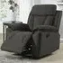 Killeen 1-Seater Recliner Sofa - Chocolate, Fabric