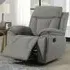 Killeen 1-Seater Recliner Sofa - Grey, Fabric