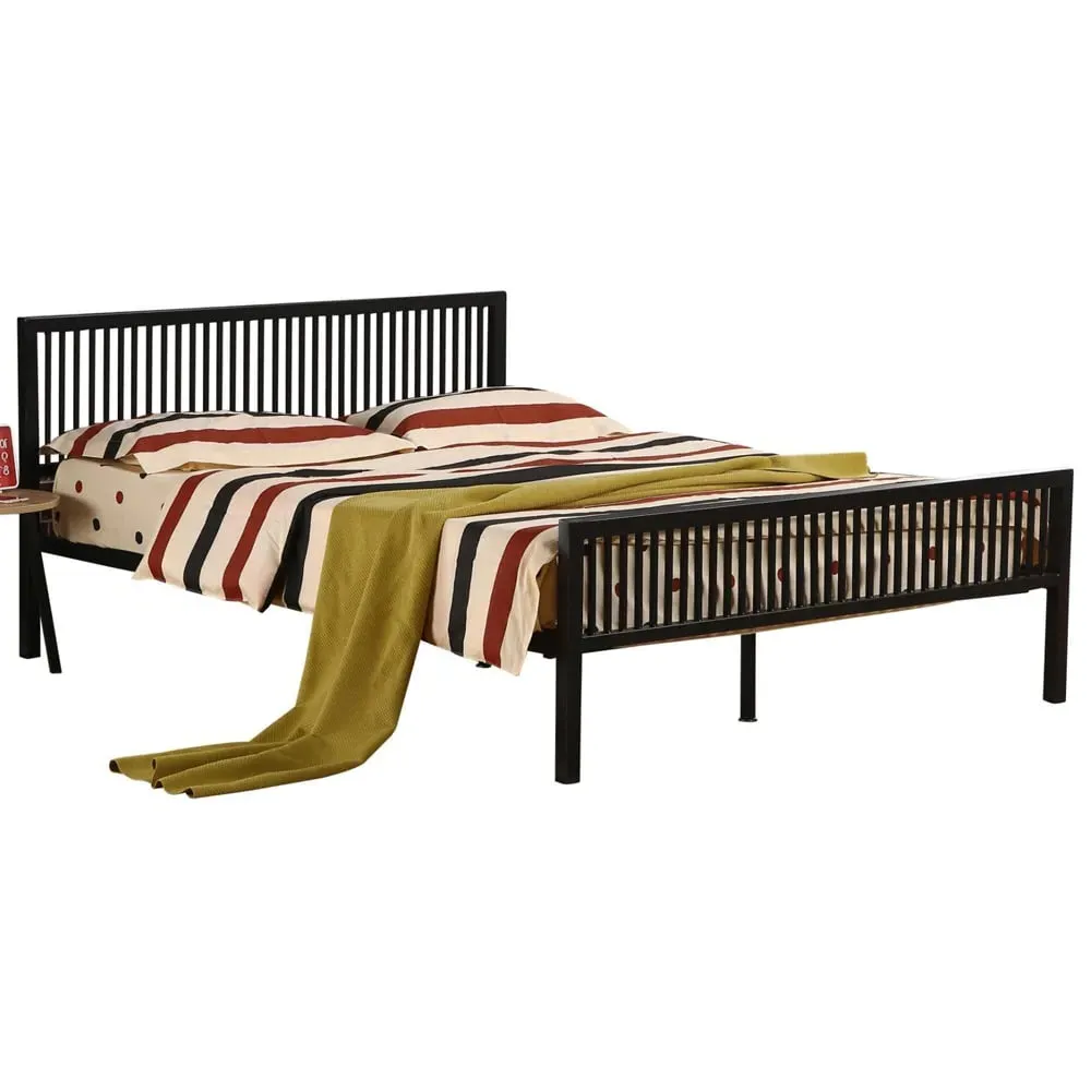 Killeen King Size Bed Frame - Black, Wood image